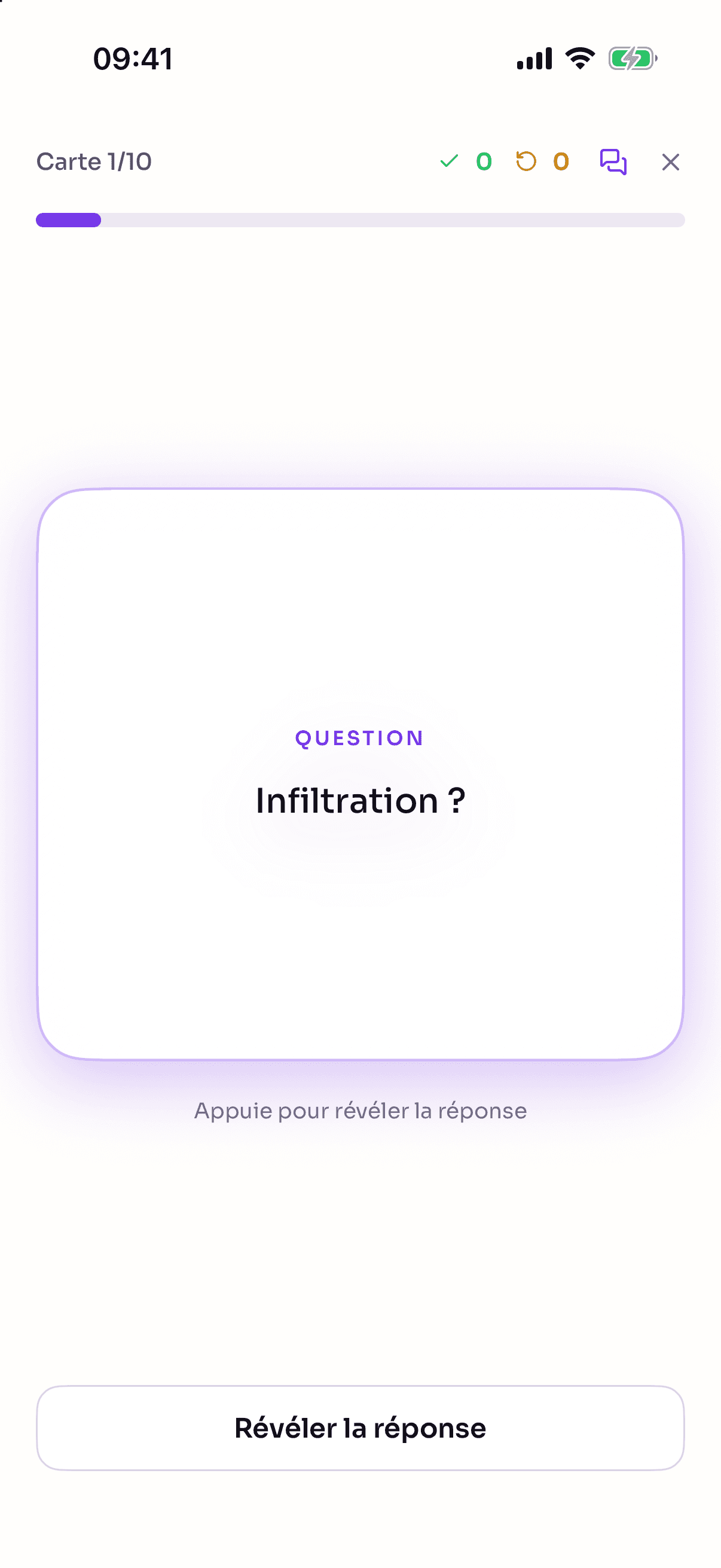 Flashcards à répétition espacée